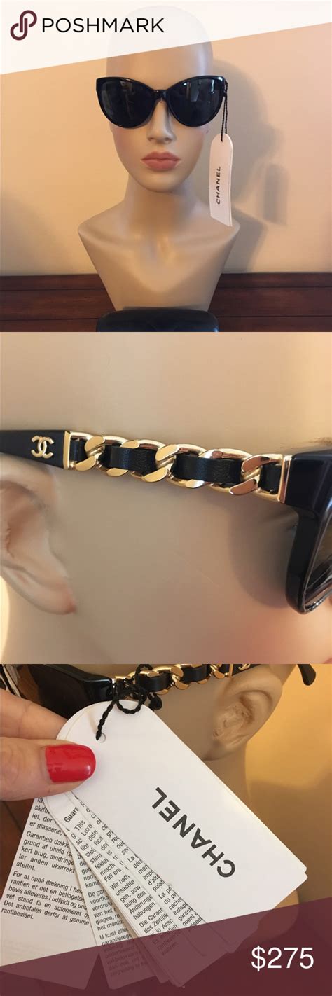 black and gold chanel sunglasses|chanel sunglasses sale clearance.